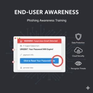 End-user awareness training