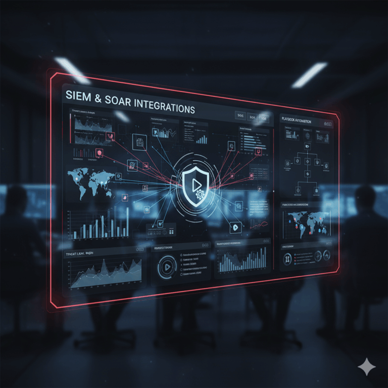 SIEM & SOAR integrations
